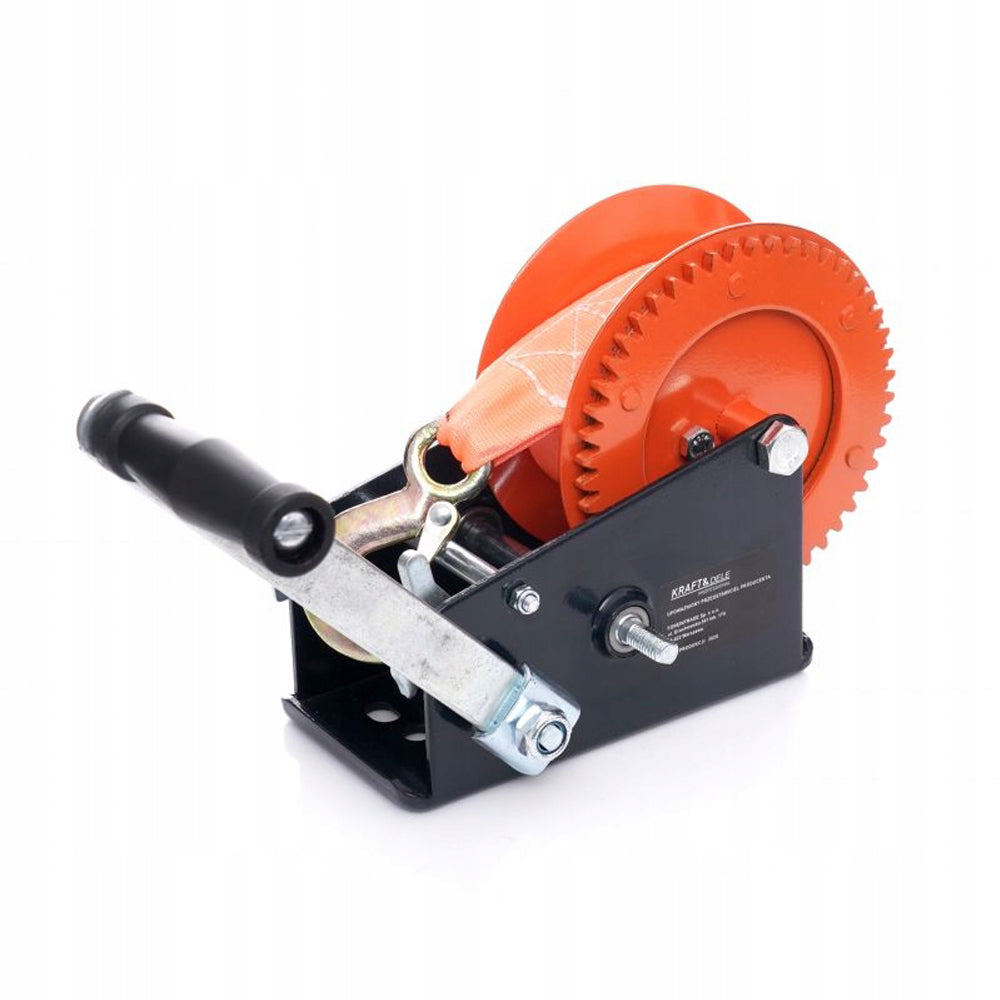 eGOSPODARi.ro Troliu manual cu manivela, max. 2500lbs (1134kg), KRAFT Profi K1314, Poza7