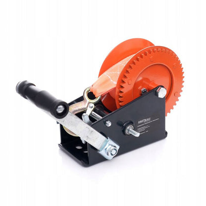 eGOSPODARi.ro Troliu manual cu manivela, max. 2500lbs (1134kg), KRAFT Profi K1314, Poza7