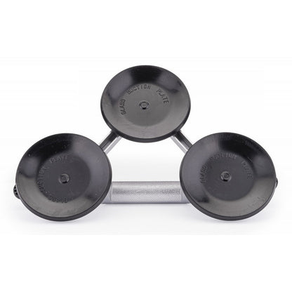 eGOSPODARi.ro-Ventuza din aluminiu VOKNER 10194, 3 prinderi, diametru 118mm-1-2-3-4-5