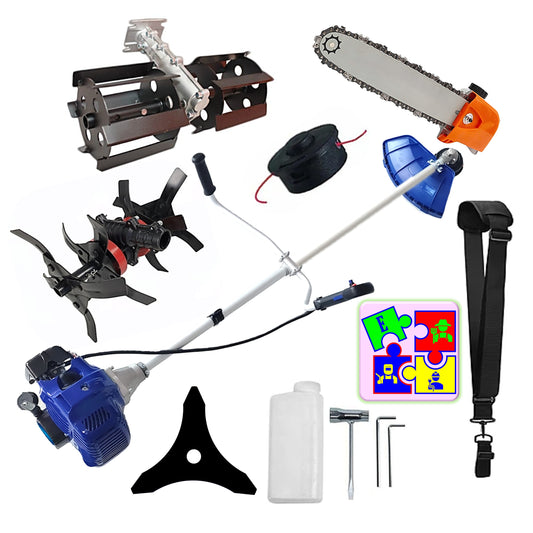 eGOSPODARi.ro % Motocositoarea FERMIERULUI-GOSPODAR, Blue-Efficient, Accesorii si 1xDisc, ALBASTRU-3.4CP, Plus PRASITOARE, CULTIVATOR-PROFI, Cap DRUJBA