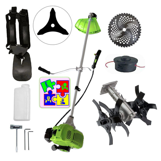 eGOSPODARi.ro % Motocositoarea FERMIERULUI-GOSPODAR, Consum Mic, Accesorii si 2xDisc, VERDE-4CP, PLUS CULTIVATOR