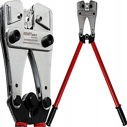 eGospodari.ro % Cleste PROFESIONAL SERTIZARE, deizolator, cu functie de taiere KRAFT Profi K10339, interval lucru 35X150mm