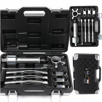eGospodari.ro % SET Extractor rulmenti cu 3 brate si actionare manivela, KRAFT Profi K10160, cutie plastic inclusa