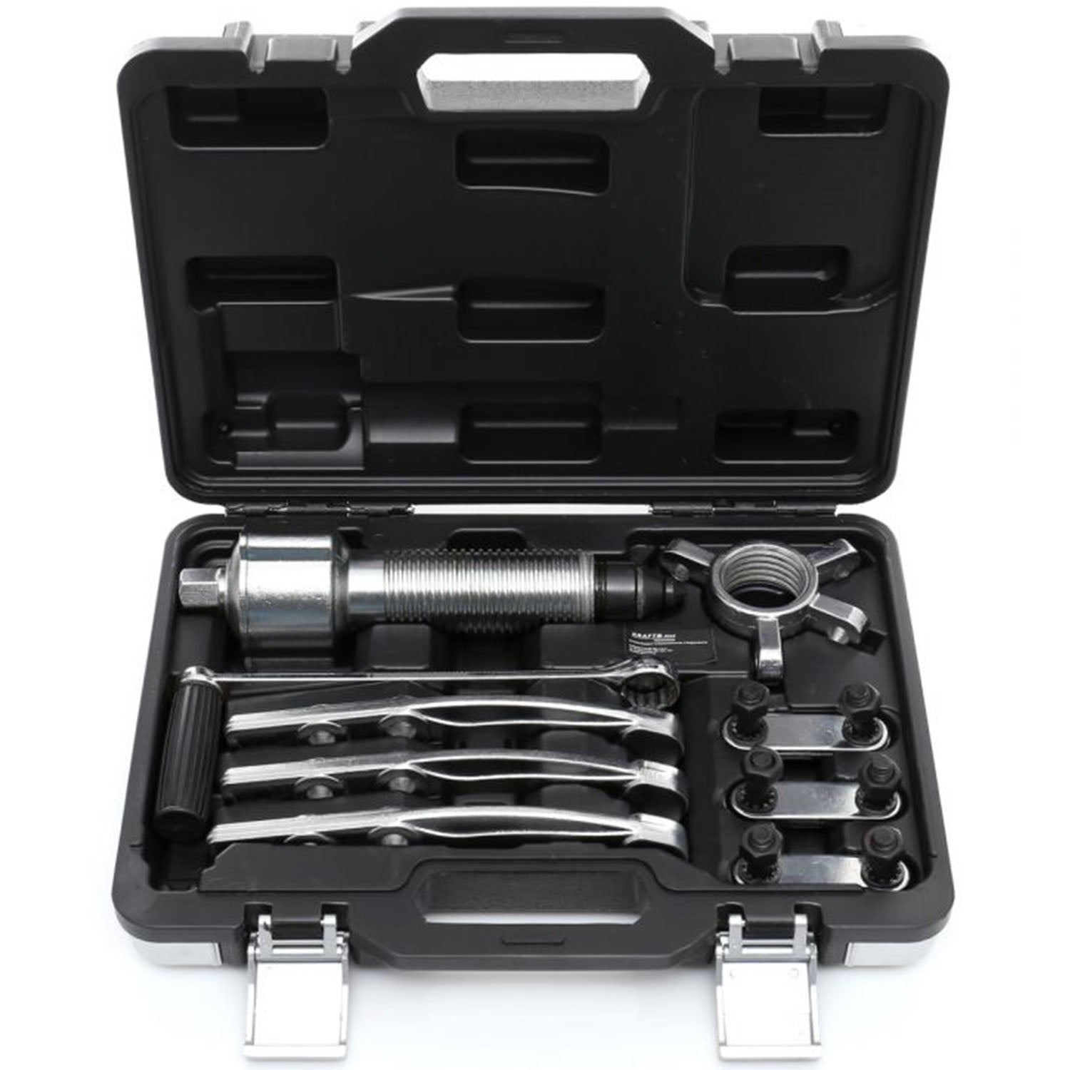 eGospodari.ro % SET Extractor rulmenti cu 3 brate si actionare manivela, KRAFT Profi K10160, cutie plastic inclusa