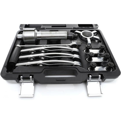eGospodari.ro % SET Extractor rulmenti cu 3 brate si actionare manivela, KRAFT Profi K10160, cutie plastic inclusa