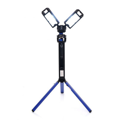 eGospodari.ro % Lampa multifunctionala reincarcabila KRAFT Profi K1265, 2 proiectoare LED, 4000Lm, acumulator 4000mAh, 6 moduri, 2 culori, cu trepied , pentru ateliere, camping, constructii etc