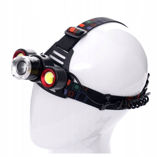 eGospodari.ro % Lanterna LED pentru cap KRAFT Profi K1245, raza de actiune 500m