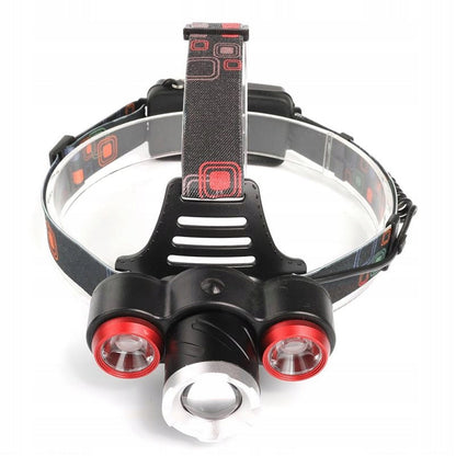 eGospodari.ro % Lanterna LED pentru cap KRAFT Profi K1245, raza de actiune 500m