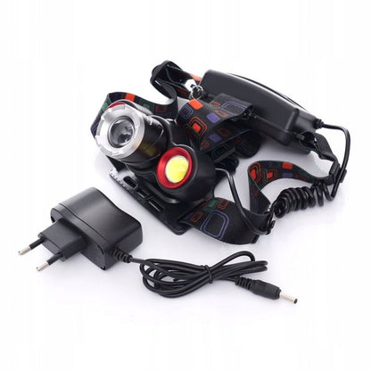 eGospodari.ro % Lanterna LED pentru cap KRAFT Profi K1245, raza de actiune 500m