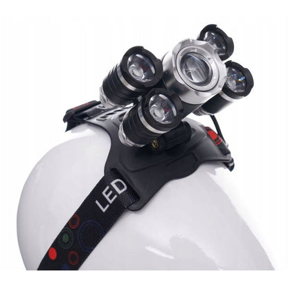 eGospodari.ro % Lanterna LED pentru cap KRAFT Profi K1248, raza de actiune 500m