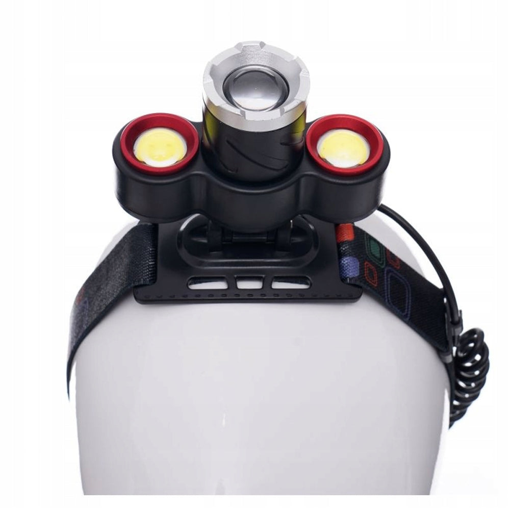 eGospodari.ro % Lanterna LED pentru cap KRAFT Profi K1245, raza de actiune 500m