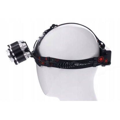 eGospodari.ro % Lanterna LED pentru cap KRAFT Profi K1248, raza de actiune 500m