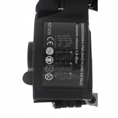 eGospodari.ro % Pistol pneumatic pentru cuie KRAFT Profi K1430, diametru 2.1-2.3mm