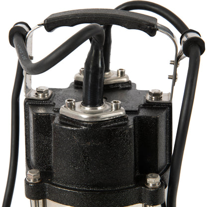 eGospodari.ro % Pompa apa murdara cu tocator OMNI Polonia WQ 8- 9-0,75, 0.75KW, debit 315l/min, H refulare 11m, submersibila