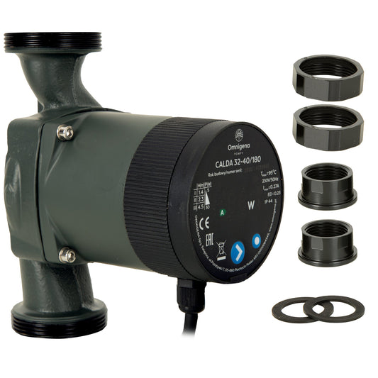 eGospodari.ro % Pompa recirculare centrala OMNI Polonia CALDA 32-40/180, debit 50l/min, putere 22W