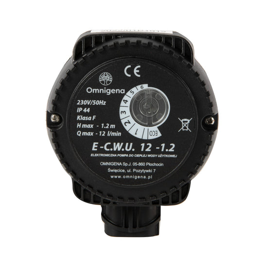 eGospodari.ro % Pompa recirculare centrala OMNI Polonia ECWU 12-1.2, debit 12l/min, putere 9W