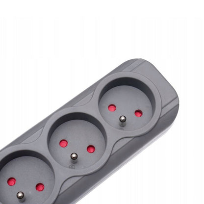 eGospodari.ro % Prelungitor electric 1.5m cu intrerupator KRAFT Profi K4033, 5 prize, 2 mufe USB