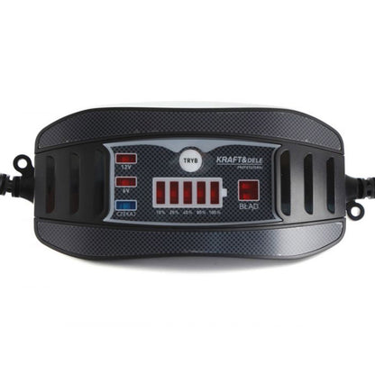 eGospodari.ro % Mini-Redresor incarcare baterii KRAFT Profi K1287, 7.3-14.7V, 10-30Ah
