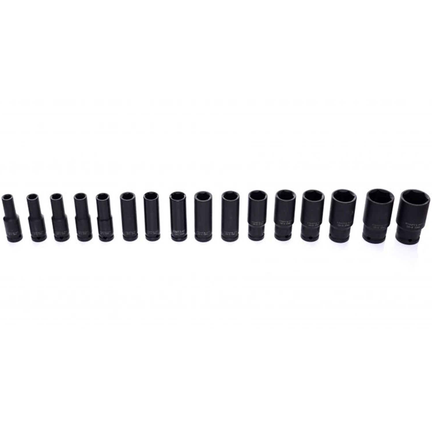 eGospodari.ro % Set 16 CHEI Tubulare prize cu impact KRAFT Profi K10531, Drive interior 1/2", 10-32mm, valiza transport inclusa
