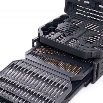 eGospodari.ro % SET PROFESIONAL burghie metal, burghie zidarie, carote, biti KRAFT Profi K998
