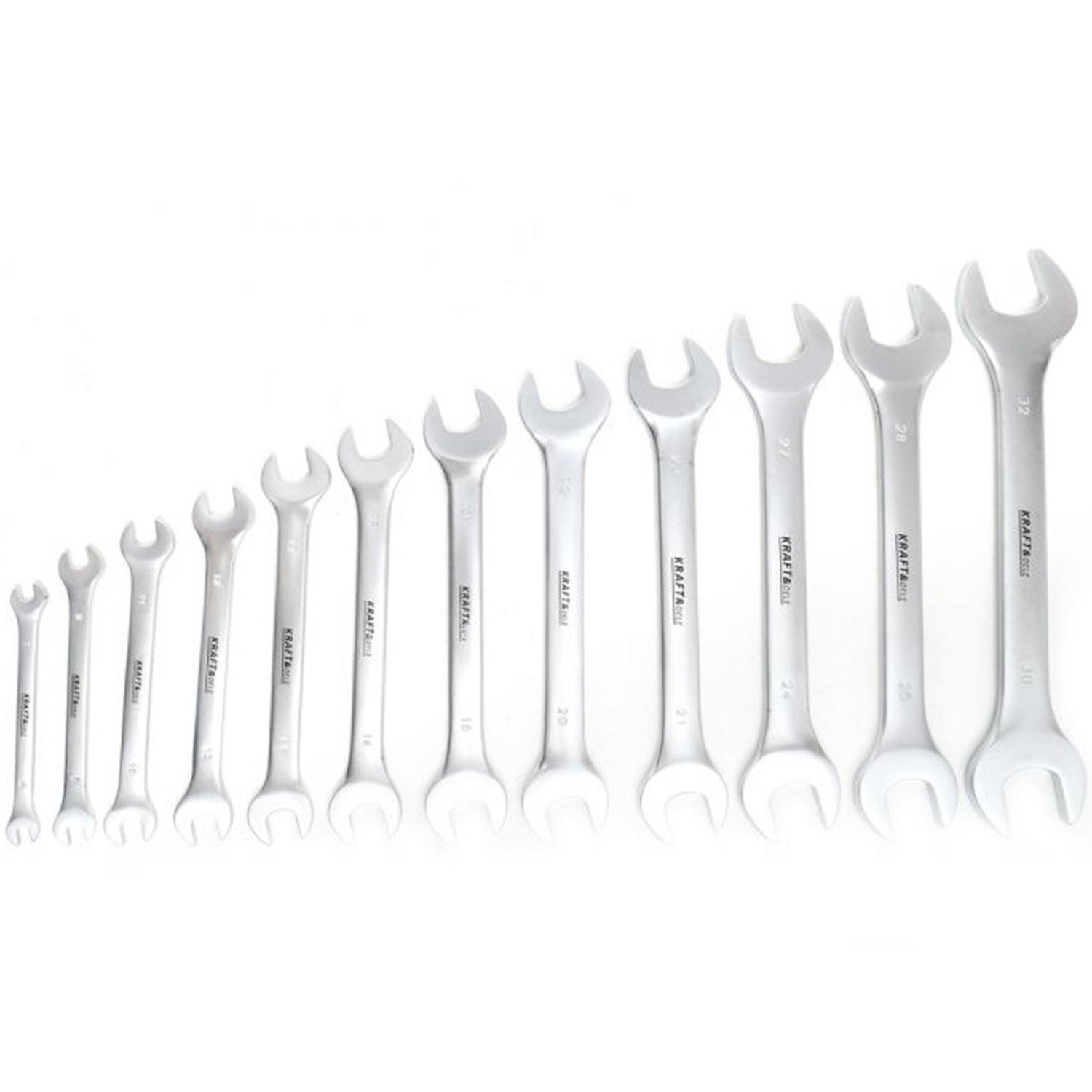 eGospodari.ro % Set chei fixe, 12 piese, KRAFT Profi K10934, 6-32MM