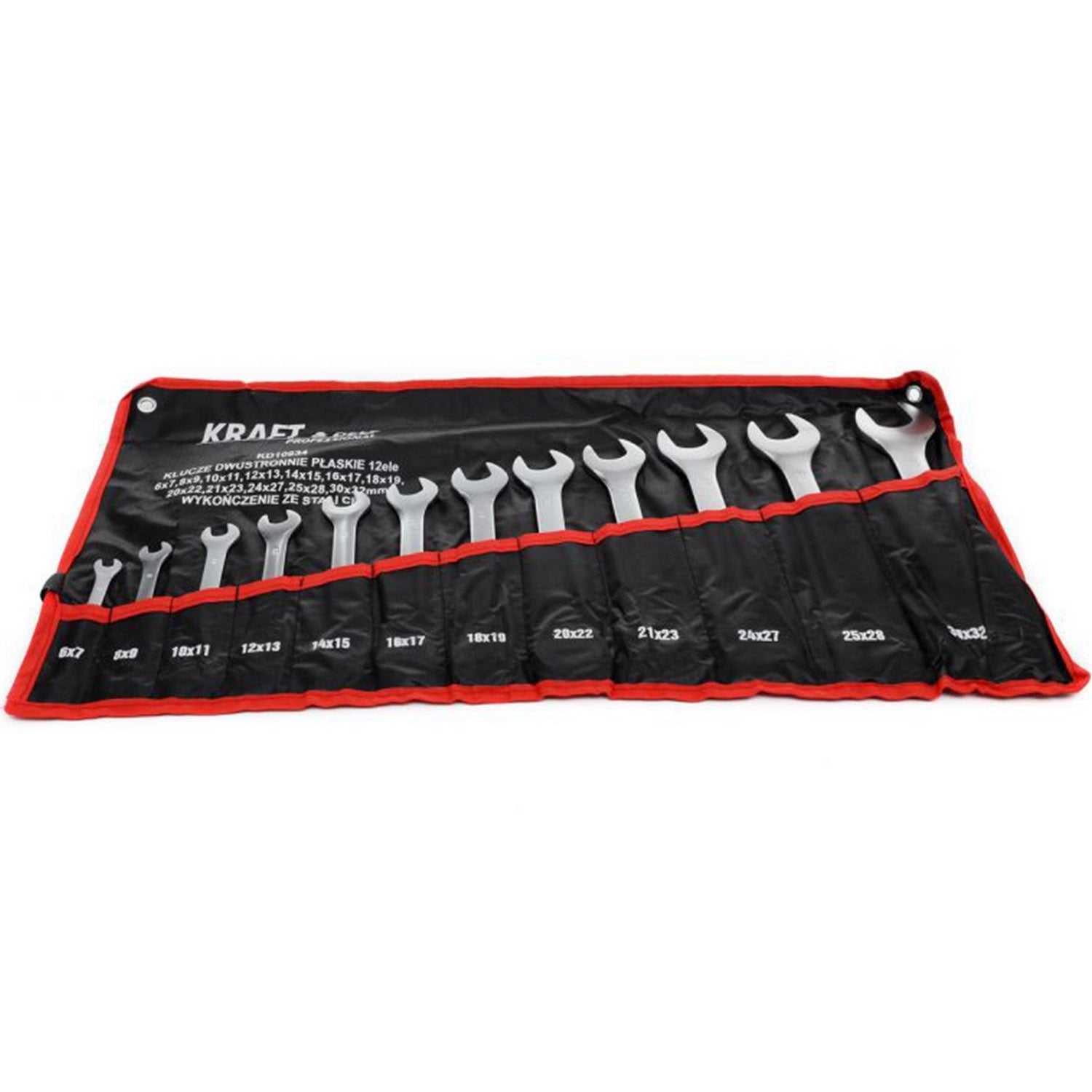 eGospodari.ro % Set chei fixe, 12 piese, KRAFT Profi K10934, 6-32MM