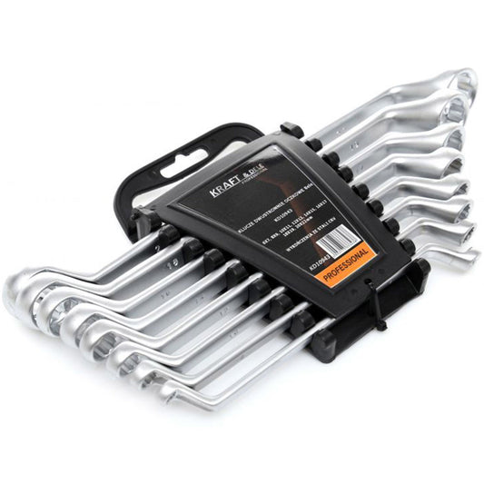 eGospodari.ro % Set chei inelare cu cot, 8 piese, KRAFT Profi K10943, 6-22MM
