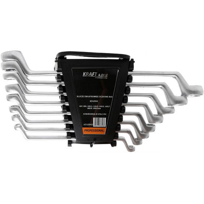 eGospodari.ro % Set chei inelare cu cot, 8 piese, KRAFT Profi K10943, 6-22MM