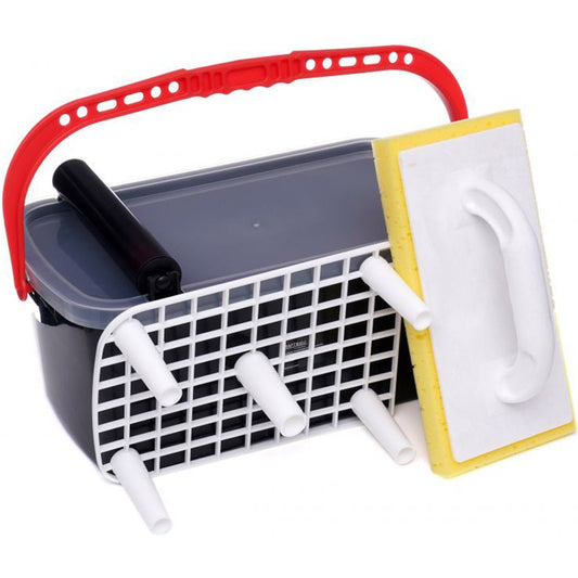 eGospodari.ro % SET SCULE si GALEATA 10L pentru zugravire si finisare placare cu gresie ori faianta, KRAFT Profi K10786