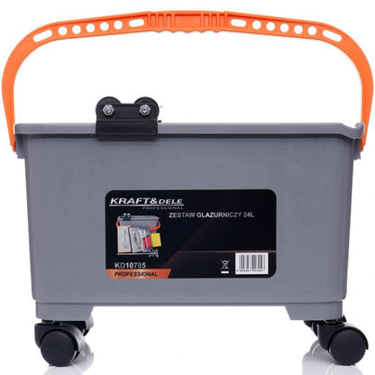 eGospodari.ro % SET PROFI SCULE SI GALEATA 24L pentru renovare zugravire, placare cu gresie ori faianta , KRAFT Profi K10785