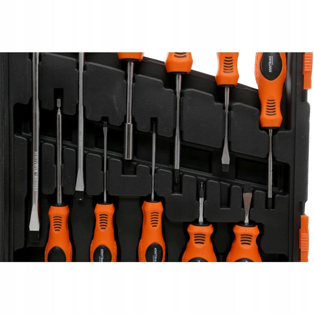 eGospodari.ro % Set surubelnite si biti KRAFT Profi K10904, 75buc