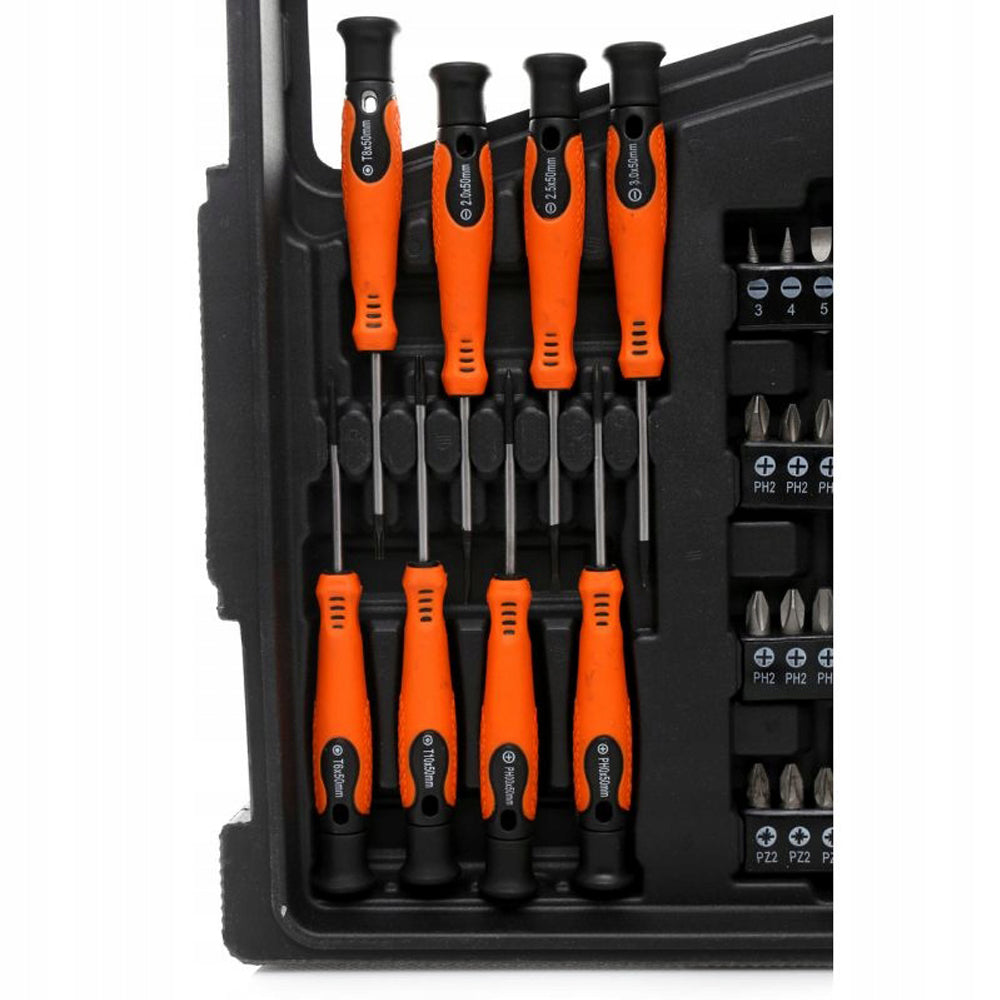 eGospodari.ro % Set surubelnite si biti KRAFT Profi K10904, 75buc