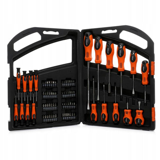 eGospodari.ro % Set surubelnite si biti KRAFT Profi K10904, 75buc