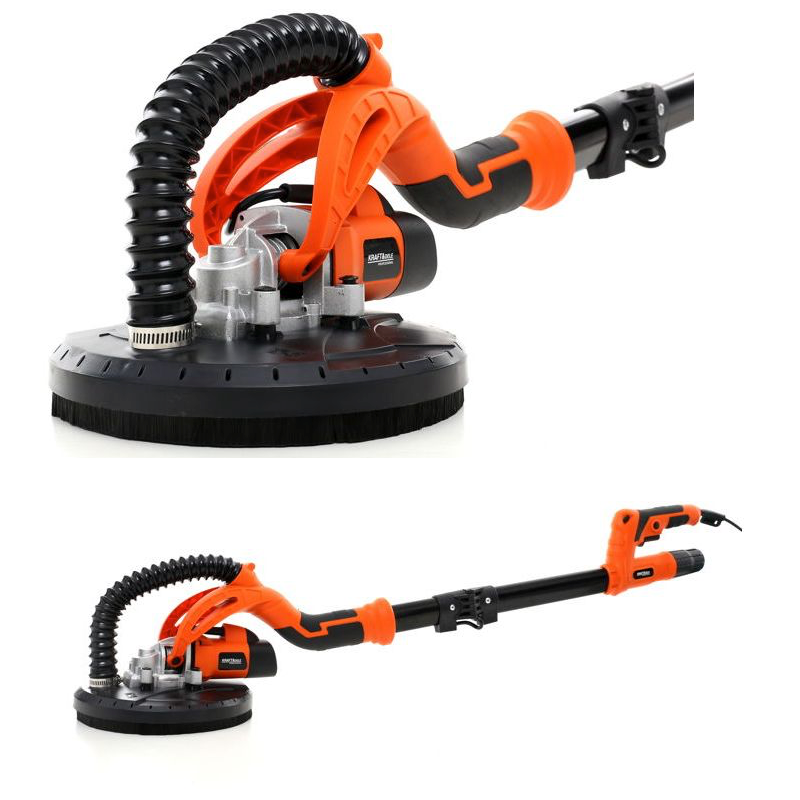 eGospodari.ro % Slefuitor pereti girafa cu adaptor pentru aspirator KRAFT Profi K1541, 710W, 225 mm, turatie reglabila