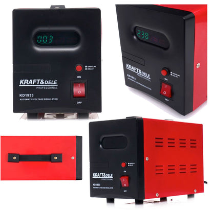 eGospodari.ro % Stabilizator de tensiune KRAFT Profi K1934, 3000VA, 230V