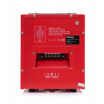 eGospodari.ro % Stabilizator de tensiune KRAFT Profi K1935, 5000VA, 230V