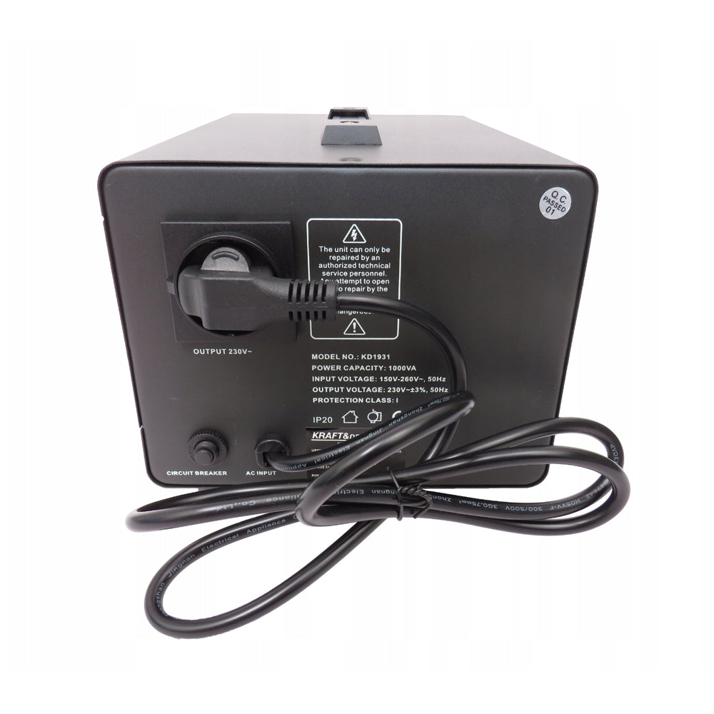 eGospodari.ro % Stabilizator de tensiune KRAFT Profi K1931, 1000VA, 230V