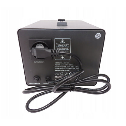 eGospodari.ro % Stabilizator de tensiune KRAFT Profi K1931, 1000VA, 230V