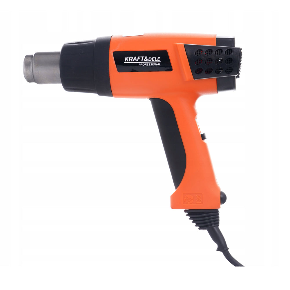 eGospodari.ro % Suflanta aer cald de tip feon industrial KRAFT Profi K3028, 2000W, 3 trepte flux aer, max. 630ᵒC