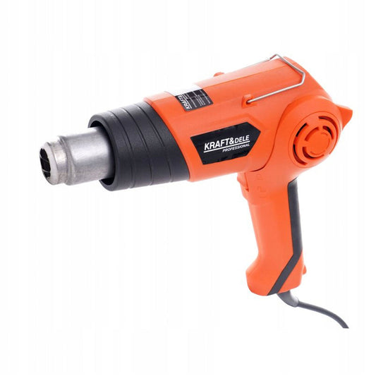 eGospodari.ro % Suflanta aer cald de tip feon industrial KRAFT Profi K3029, 2000W, 2 trepte flux aer, max. 630ᵒC