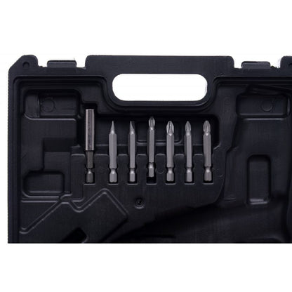 eGospodari.ro % SET Surubelnita electrica pe acumulator KRAFT Profi K1577, include 1 acumulator 3.6 V, 6 tubulare si 30 biti