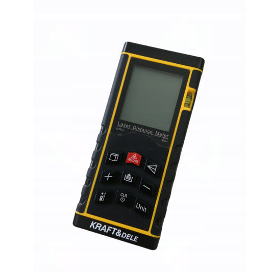 eGospodari.ro % Telemetru cu laser KRAFT Profi K10406, 60m + husa protectie