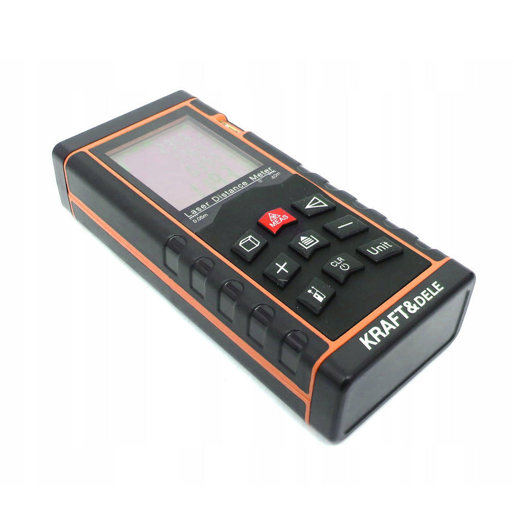 eGospodari.ro % Telemetru cu laser KRAFT Profi K10405, 40m + husa protectie