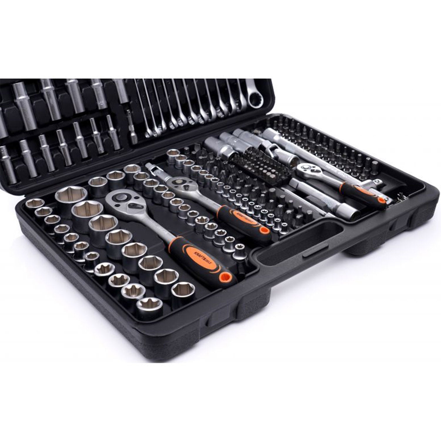 eGospodari.ro % Trusa scule KRAFT Profi K10470 219 elemente, cutie depozitare inclusa